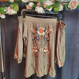 Off the shoulder top